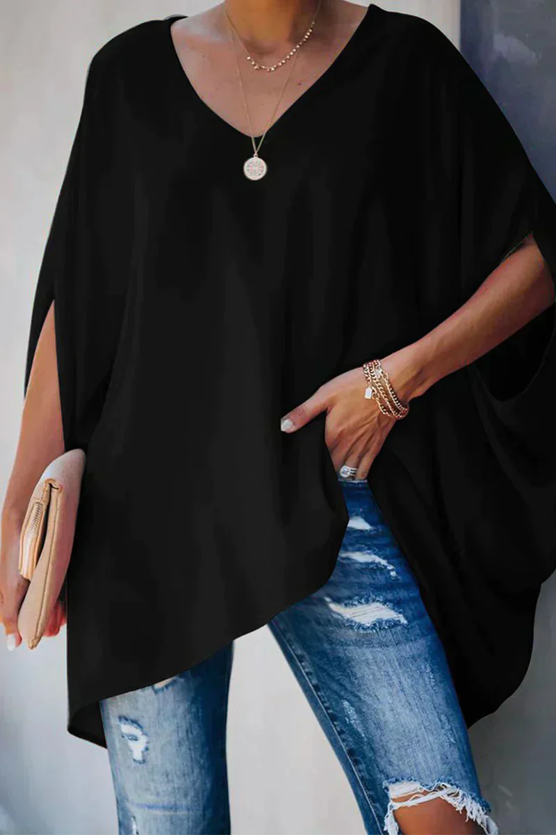 Chic Spring Oversized Blouse