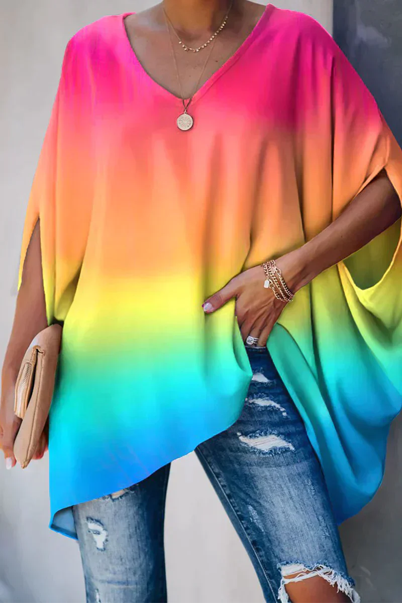 Chic Spring Oversized Blouse