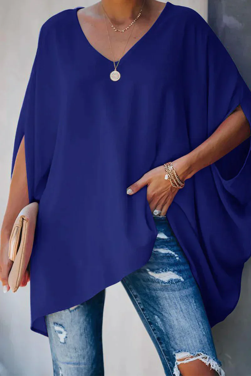 Chic Spring Oversized Blouse