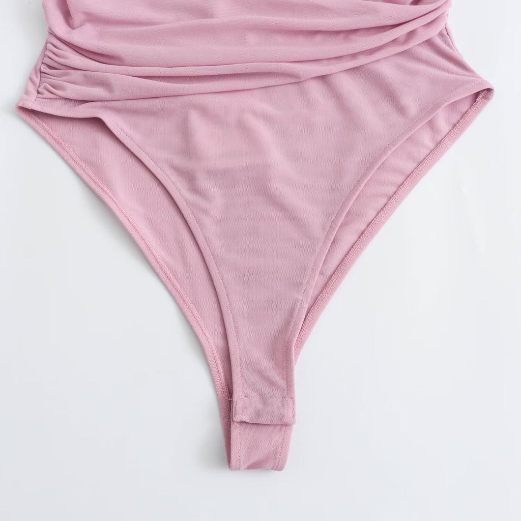 Leopard Print Bodysuit for Women