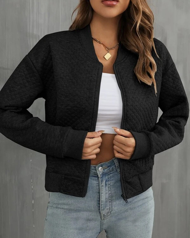 Madilyn Bomber Jacket - Chic and Multifunctional Outerwear