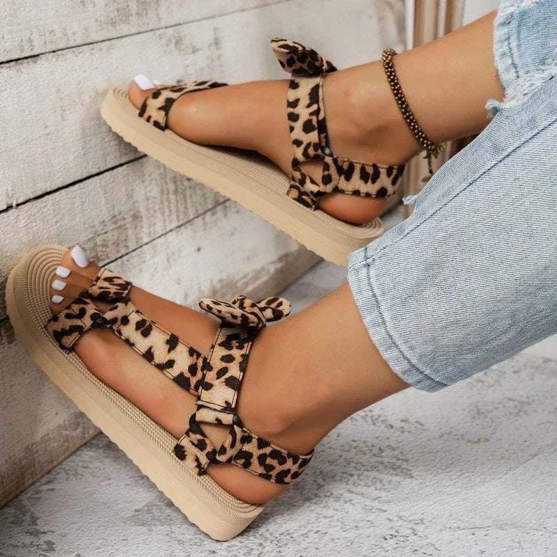 Chic Leopard Print Women's Shoes