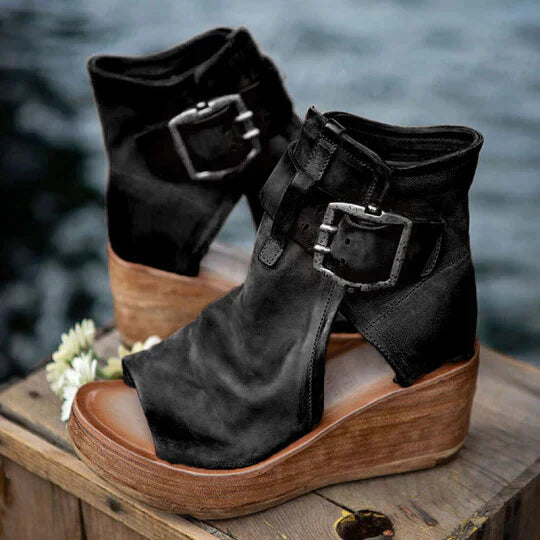 Women's Bohemian-Style Wedge Sandals