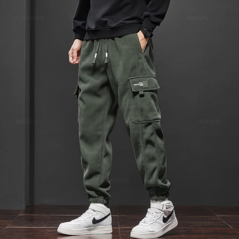 Cozy Corduroy Fleece Trousers
