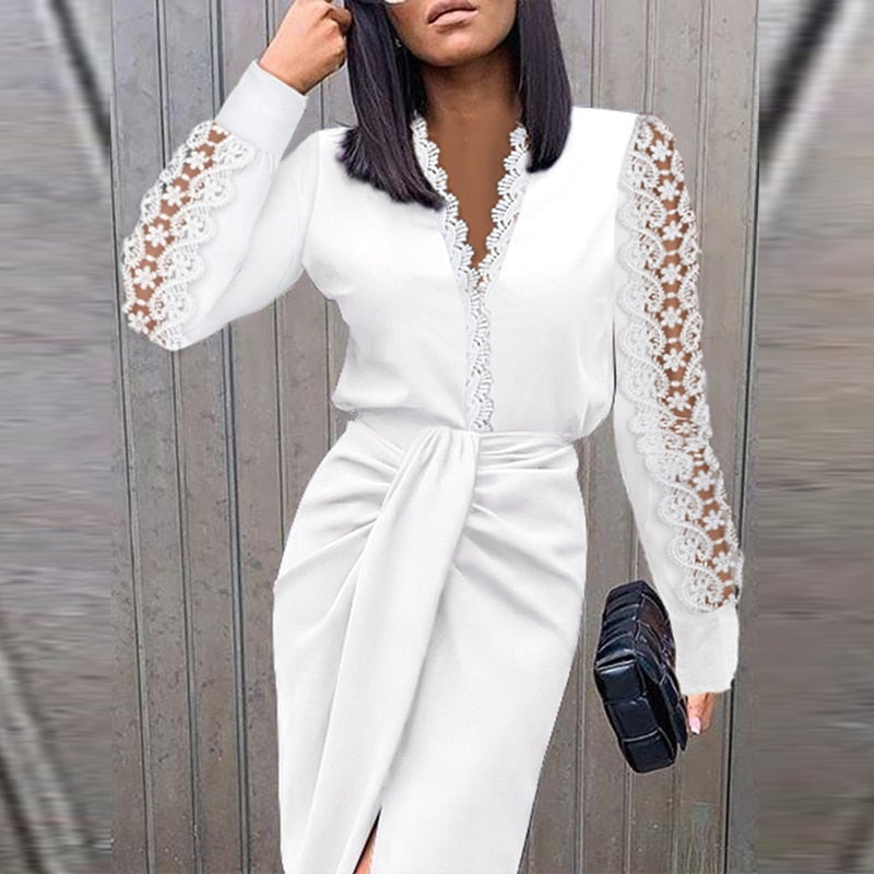 Elegant Long Cocktail Dress for Women | Luxurious Evening Gown