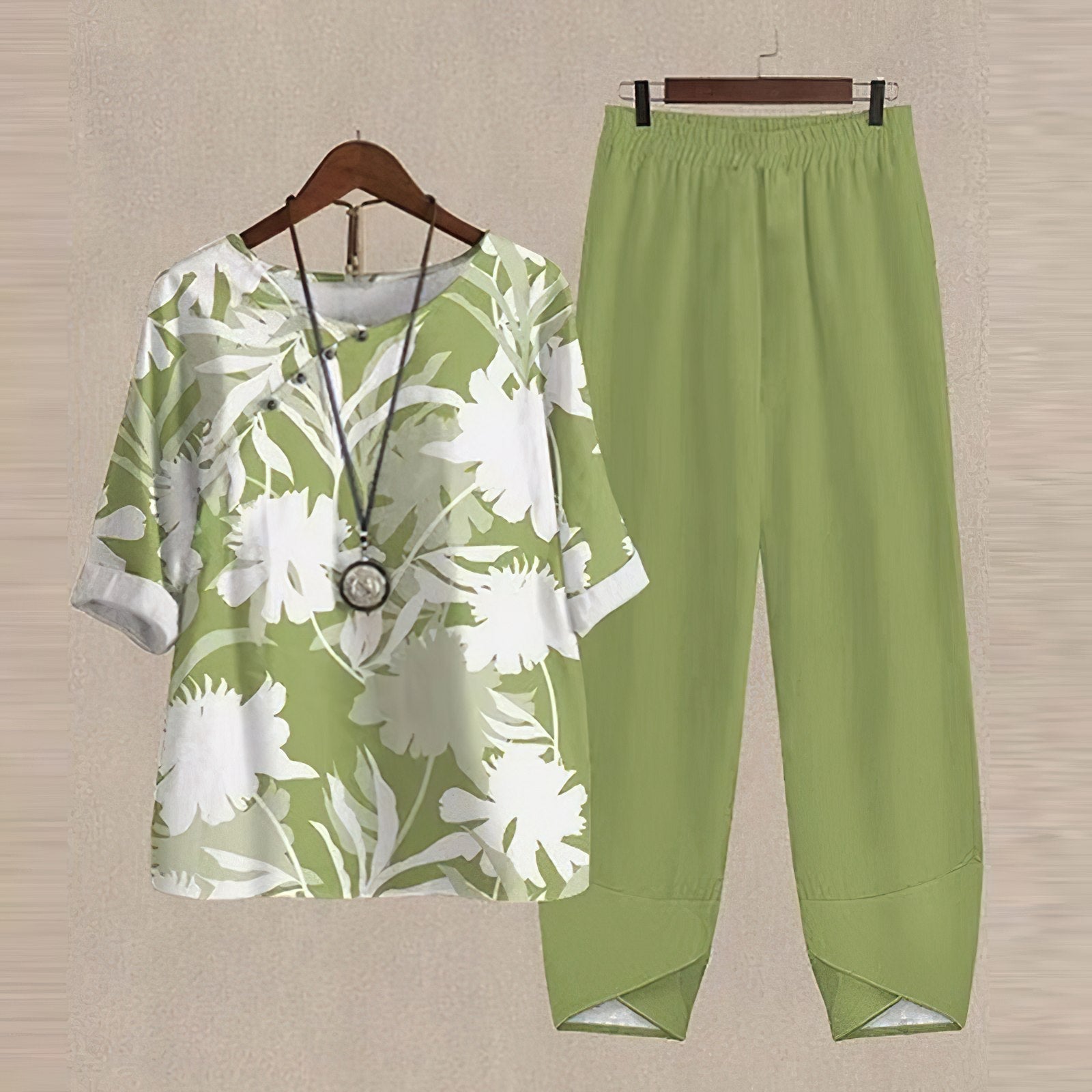 Women's Two-Piece Summer Outfit