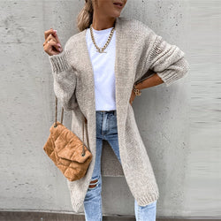 Cozy Long Knit Cardigan for Women