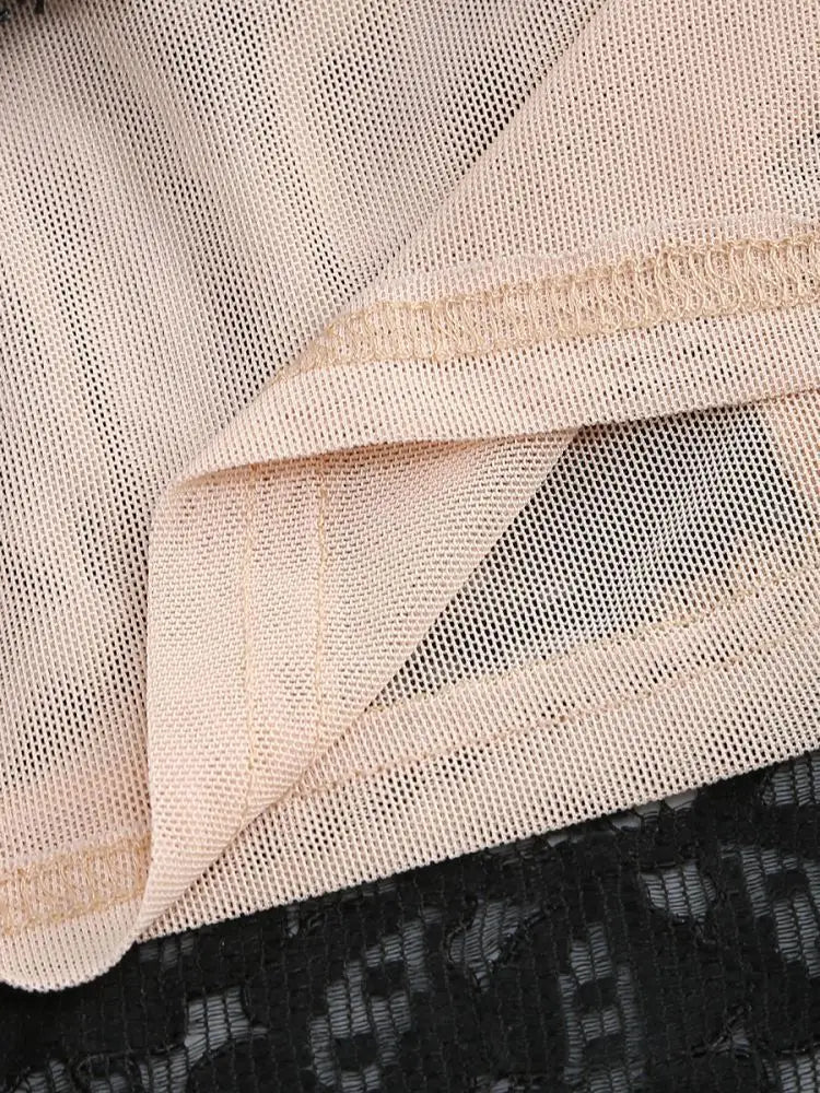 Chic Lace Corset Mini Dress