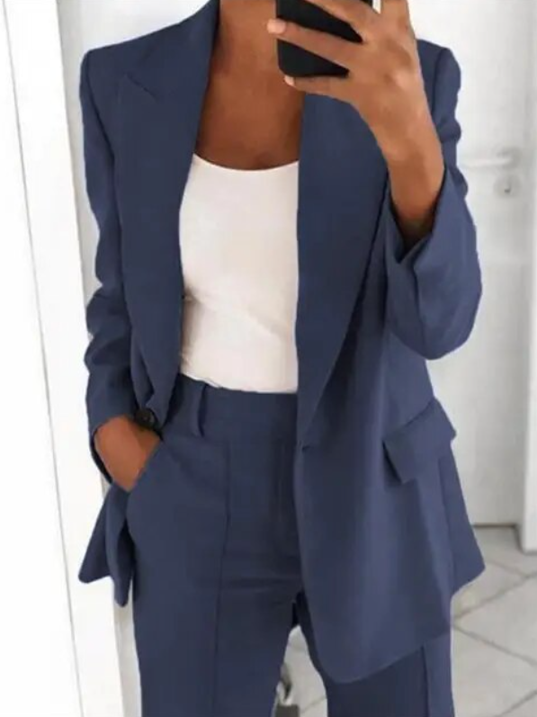 Relaxed Fit Casual Women's Suit