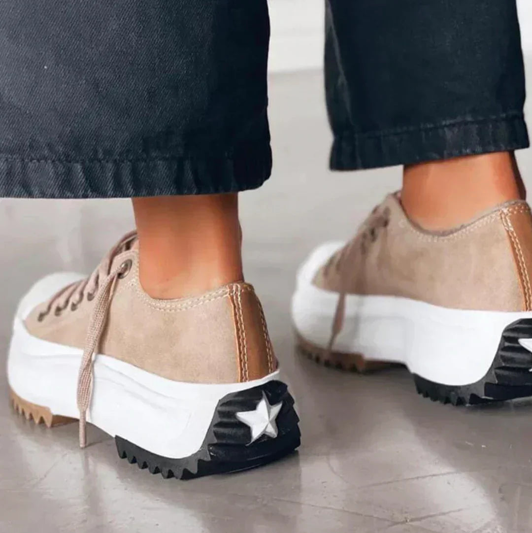 Cozy Women's Platform Sneakers