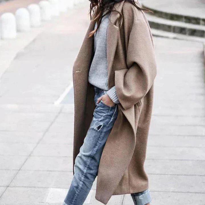Chic Wool Overcoat
