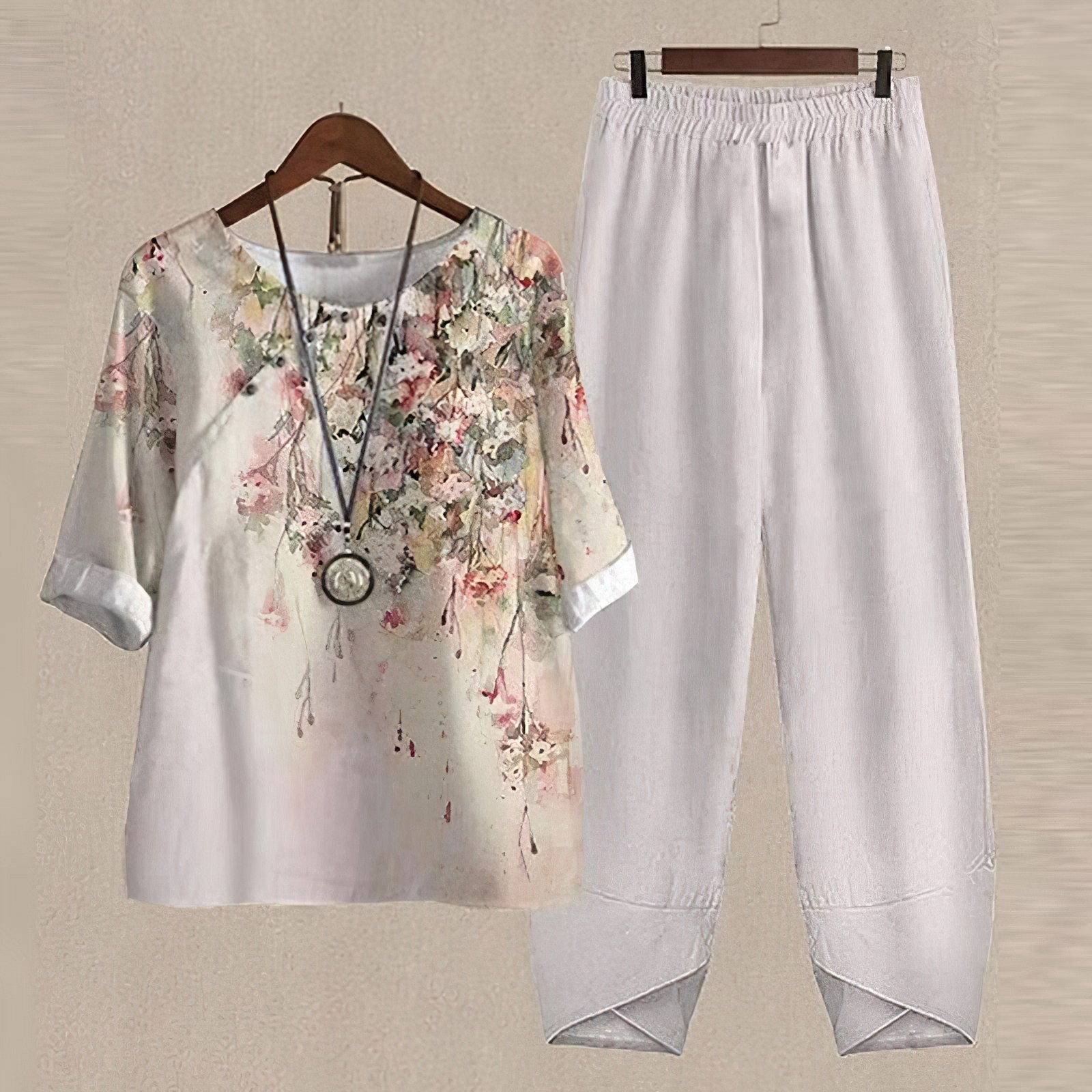 Women's Two-Piece Summer Outfit