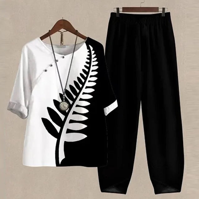 Women's Two-Piece Summer Outfit