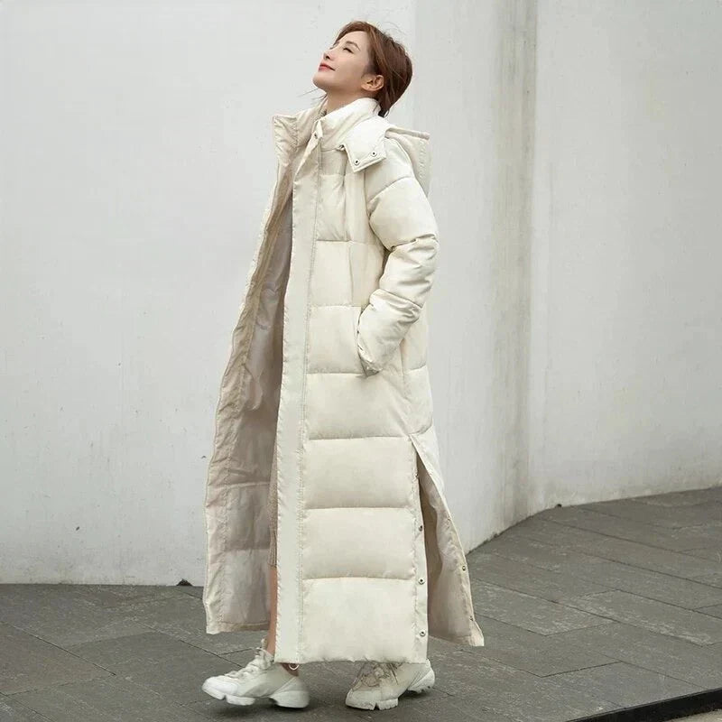 Chic Wind-Resistant Winter Coat