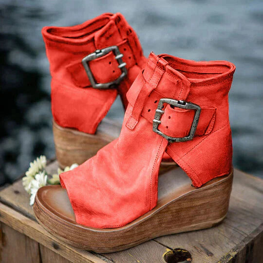 Women's Bohemian-Style Wedge Sandals