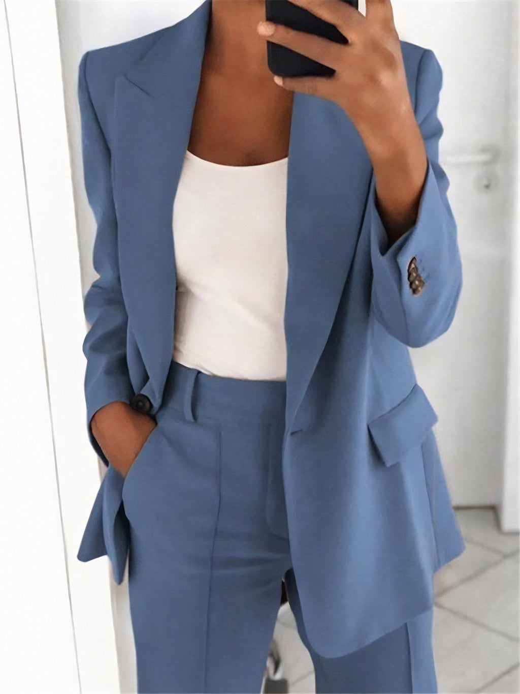 Relaxed Fit Casual Women's Suit