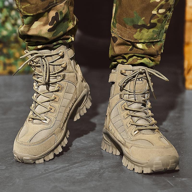 Stylish Military-Inspired Winter Boots