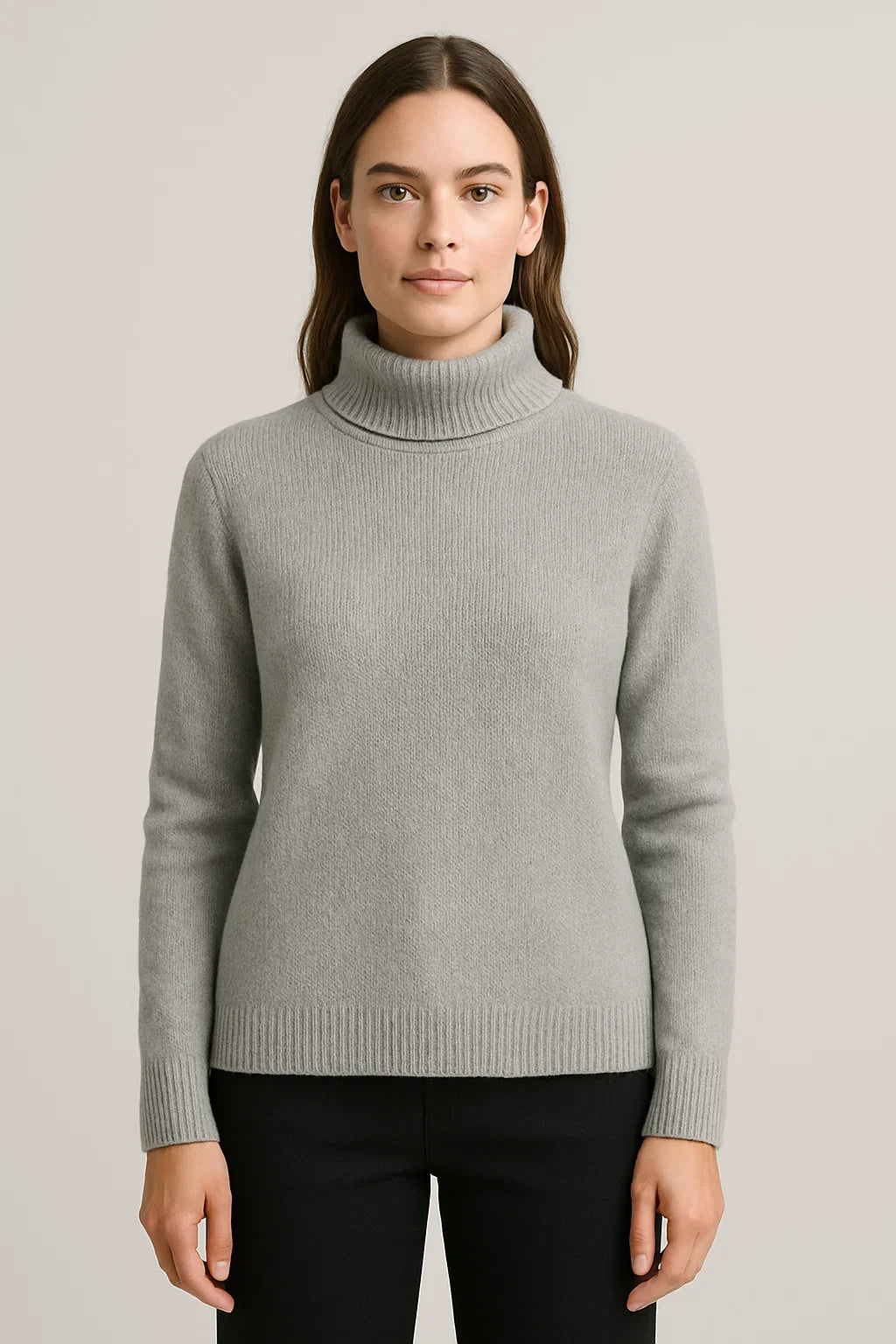 Alba - Cozy Knit Turtleneck