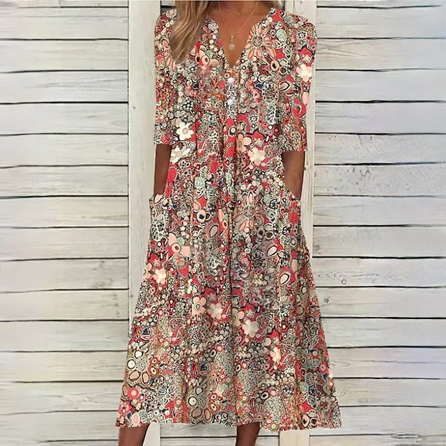 Jazmyn Floral Elegance Dress