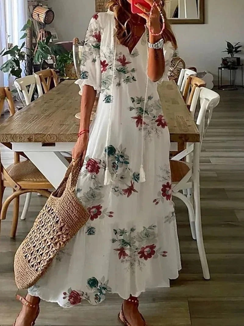 Earthy Boho Chic Dress